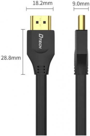 DTECH DT-H203 HDMI Cable, 8K @ 60Hz / 4k @ 120Hz Resolution, 48Gbps Bandwidth DTECH DT-H203 HDMI Cable, 8K @ 60Hz / 4k @ 120Hz Resolution, 48Gbps Bandwidth